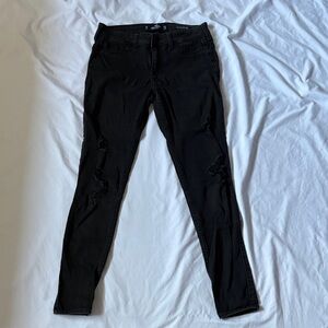 Hollister Charcoal Low-Rise Jean Leggings